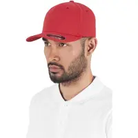 Flexfit Casquette 'Panel' rouge rubis