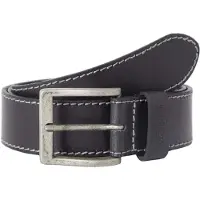 Wrangler Stitched Belt Noir 110 cm Homme