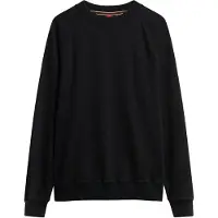 Superdry pour homme. M2014307A Essential Logo Raglan Sweatshirt black (L), Noir, Casuel, Coton