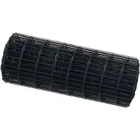 vidaXL Clôture Euro, 0,4 x 50 m, fer revêtu de PVC, gris