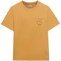 Superdry T-Shirt 'Vintage Prep' safran / vert foncé