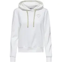 ONLY Sweat-shirt 'ONLNola' or / blanc