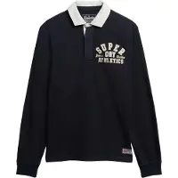 Superdry Vintage Athletic Rugby Long Sleeve Polo Bleu L Homme