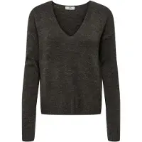 ONLY Pull-over 'Eleonora' marron chiné