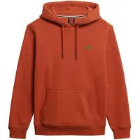 Superdry Essential Logo Hoodie Orange S Homme
