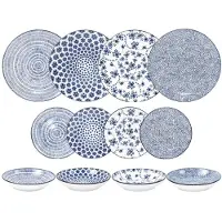 Ibili Armonia Tableware 12 Pieces Argenté