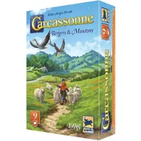 Asmodee Jeu de stratégie Carcassonne Moutons et Collines Extension 9