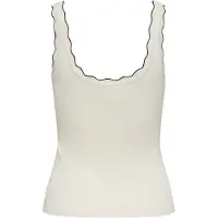 JDY Tops en tricot 'JDYNANNA' noir / blanc cassé