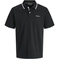 Jack & Jones T-Shirt 'JJBlaze' noir / blanc