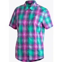 Maier Sports Philina Short Sleeve Shirt Vert,Violet 42 Femme
