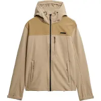 Superdry M5012254a Softshell Jacket Beige S Homme