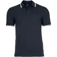 G-Star Polo Dunda Slim Stripe - Bleu foncé - Hommes