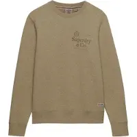Superdry Sweat-shirt '1954 Company' beige foncé / beige chiné