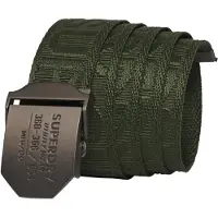 Superdry Workwear Webbing Belt Vert Homme