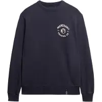 Superdry Homme The Merchant Store - Sweat Bleu Marine Taille: XL