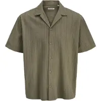 Jack & Jones Tyson Resort Short Sleeve Shirt Vert L Homme