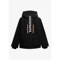 Superdry Veste fonctionnelle corail / noir / blanc