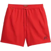 Superdry Shorts de bain 'Essential' marine / rouge