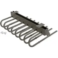 Emuca Removable Trouser Rack Argenté