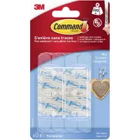 Command Mini crochet clear - Transparent