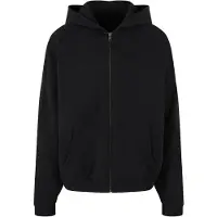 Build Your Brand 90´s Full Zip Sweatshirt Noir 5XL Homme