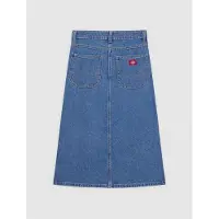 Dickies Midi Denim Skirt Bleu M Femme