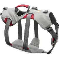 Ruffwear Double Back Harness Harnais Cloudburst Gray, Taille:XS