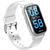 NikuTRAX GPS-Smartwatch NC92S avec détection des chutes et fonctions vitales en blanc