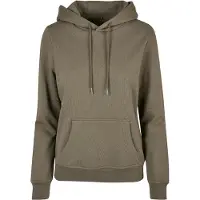 Build Your Brand Basic Hoodie Vert 3XL Femme