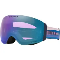 Oakley Flight Deck Pro M Ski Goggles Violet Prizm Iced & Prizm Sapphire/CAT+CAT3