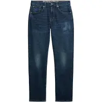 Superdry pour homme. M7010887A Vintage Slim Straight Jeans blue (31/32), Bleu, Casuel, Coton, Denim
