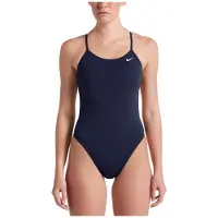 Nike Hydrastrong Solids Cut Out Swimsuit Bleu US 36 Femme
