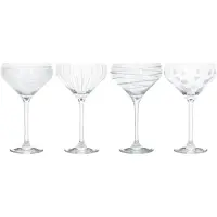 MIKASA C000213 Flute Glass 4 Units Clair