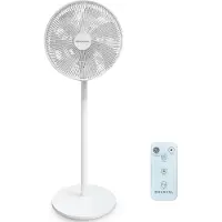 Grunkel Ventilateur Sur Pied Ultra-silencieux Fs-14 Pr 30 W ø35 Cm, Blanc, 38 X 38 X 111 Cm