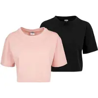 Urban Classics T-shirt à Manches Courtes Short Oversized 2 Unités