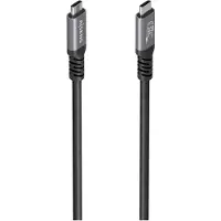 Aisens A156-0994, 1 m, USB-C, USB-C, USB4 Gen 3x2, 40 Gbit/s, noir