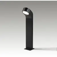 Astro Soprano Bollard - 1 lumière Borne extérieure Lumière noire IP65