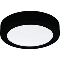 Eglo Leuchten Plafonnier Fueva-CCT Ø225 mm noir