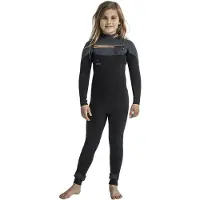 Jobe Malmö 5/3 Mm Junior Long Sleeve Back Zip Neoprene Suit Noir 10 Years Enfants