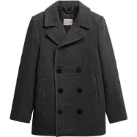 Superdry Manteau Merchant Wool Blend Pea