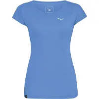 Salewa Puez Melange Dryton Short Sleeve T-shirt Bleu L Femme