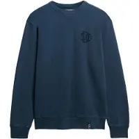 Superdry pour homme. M2014305A Merchant Graphic Sweatshirt navy (M), Casuel, Coton, Marine