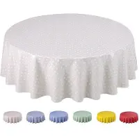 OEM Nappe imperméable et résistante - Ø 140 cm à petits pois