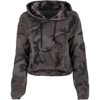 Build Your Brand Camo Hoodie Marron XL Femme