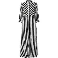 Y.A.S Robe-chemise 'YASSavanna' noir / blanc