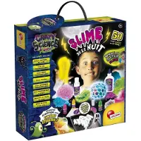 Lisciani Slime de la Nuit - Kit Scientifique - CRAZY SCIENCE - Phosphorescent, Composants lumineux