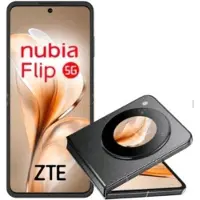 ZTE Nubia Flip (256 Go, Cosmic black, 6.90", Double SIM, 5G), Téléphone portable, Noir