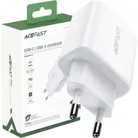 Acefast Chargeur A25 20W USB-C et USB-A - Charge Rapide et Sûre KP41466