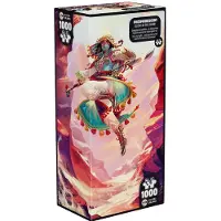 Iello Puzzle 1000 pièces Phospho Twist Dark in the Glow Desert Spirit