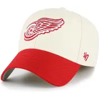 47 Brand Casquette bicolore MVP des Red Wings de Détroit (NHL), beige, taille unique, taille 47